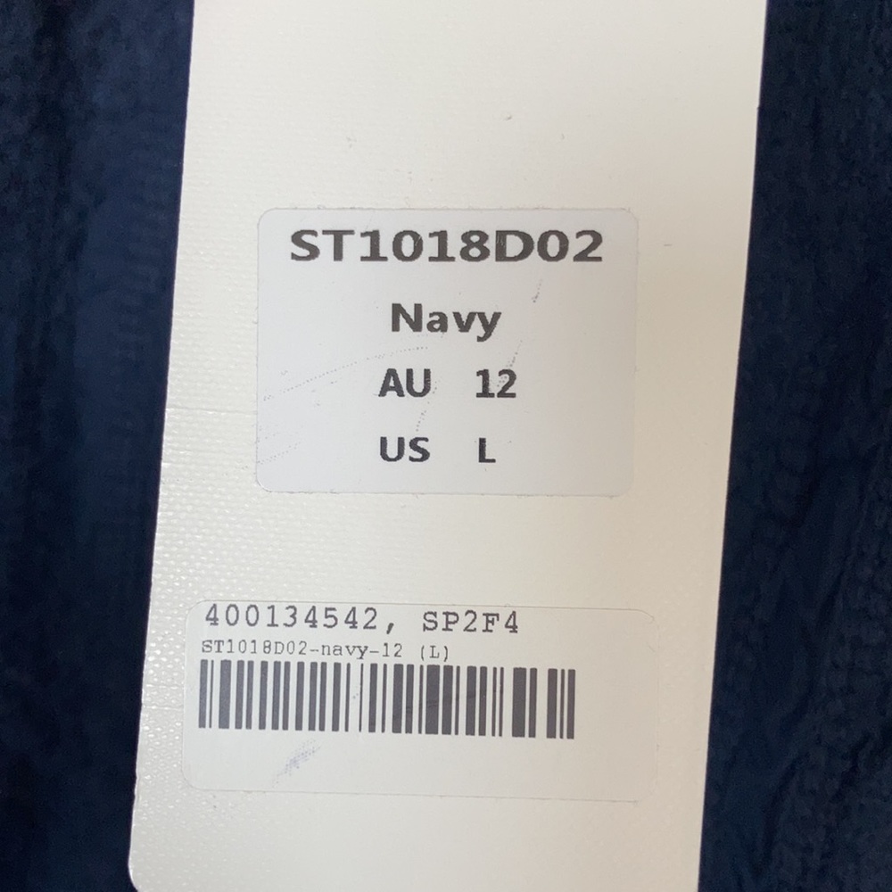 Saints & Secrets navy blue dress size L - Picture 14 of 17